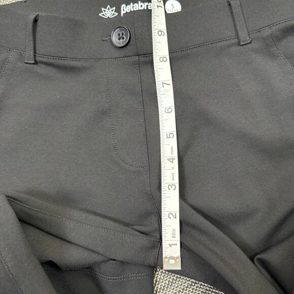 Betabrand Black Straight Leg Dress Pant Yoga Pant - Picture 8 of 8